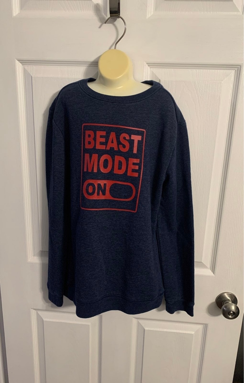 Cat & Jack Sweatshirt. Size L 12/14.